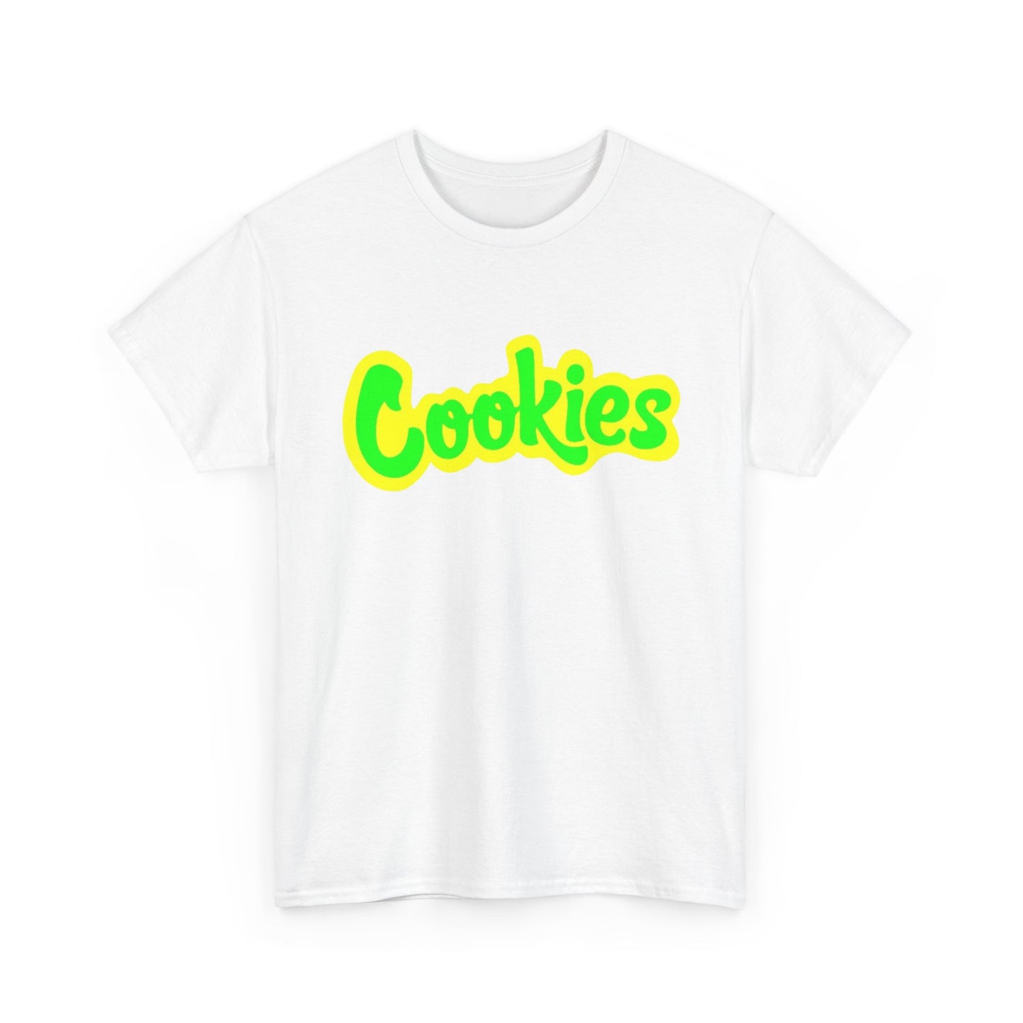 Cookies Tshirt Retro Logo Weed 420 California Unisex Heavy Cotton Tee