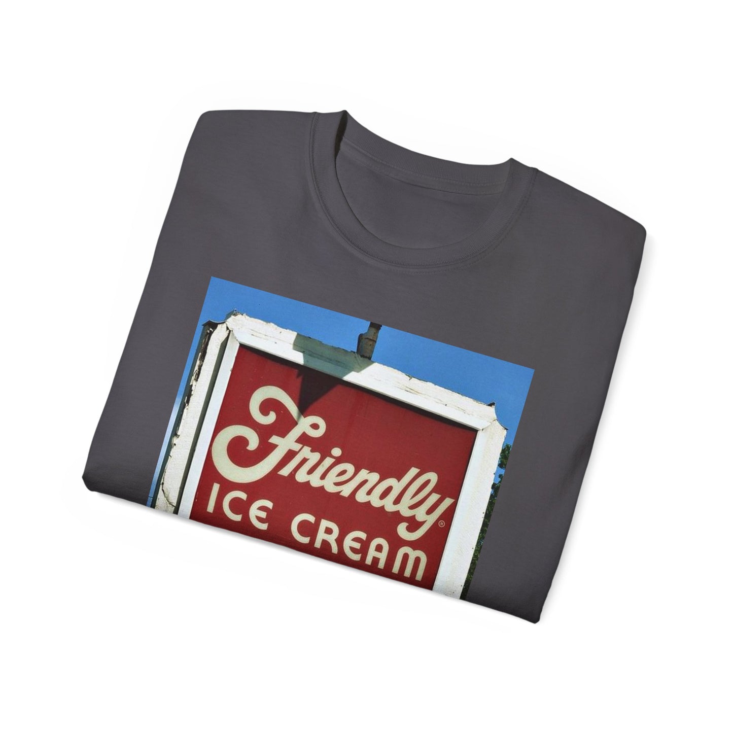 Friendlys ice cream T-shirt vintage New England restaurant chef Ultra Cotton Tee