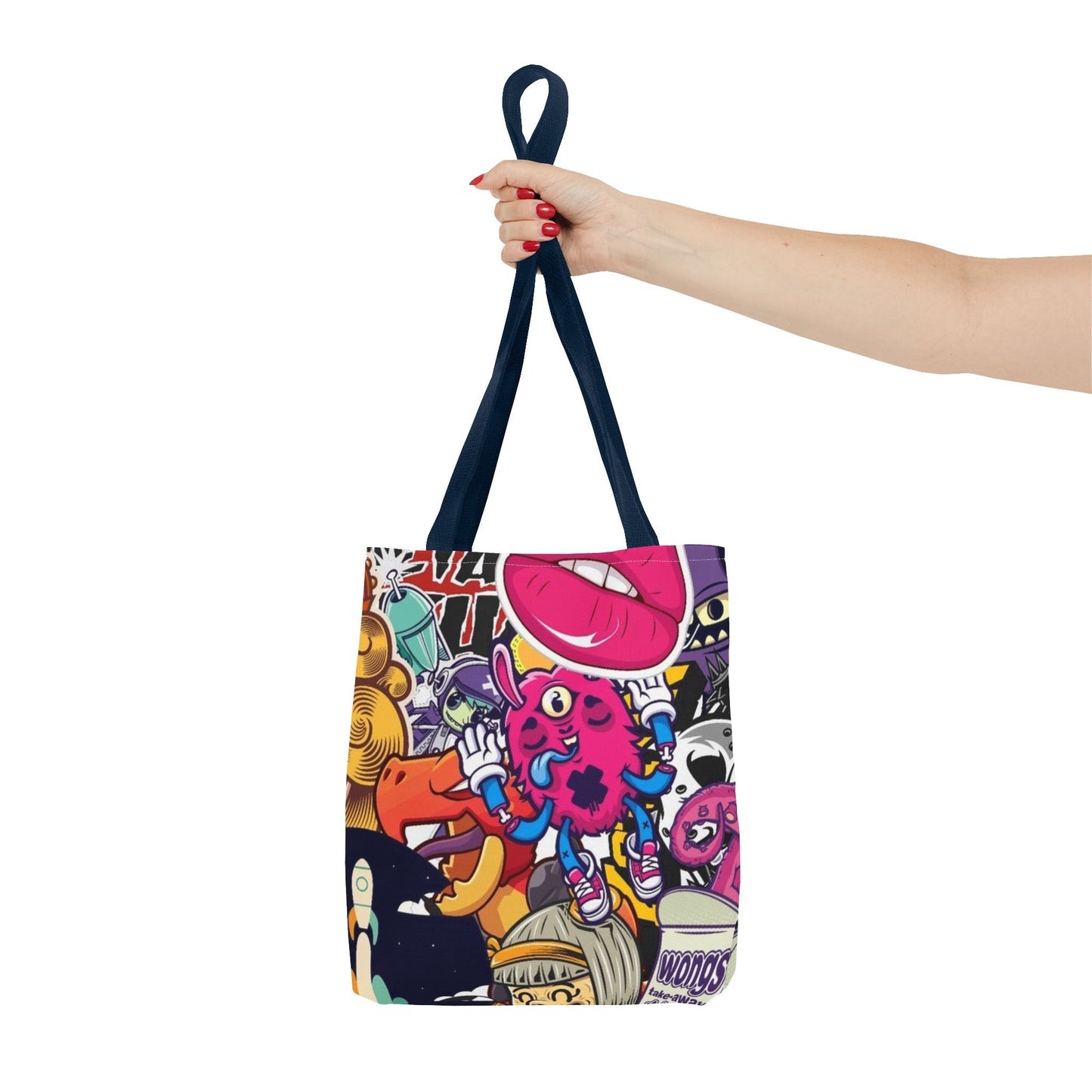 Sticker Bomb All Over Print BRAND NEW Purse, Pocketbook,Travel Tote Bag