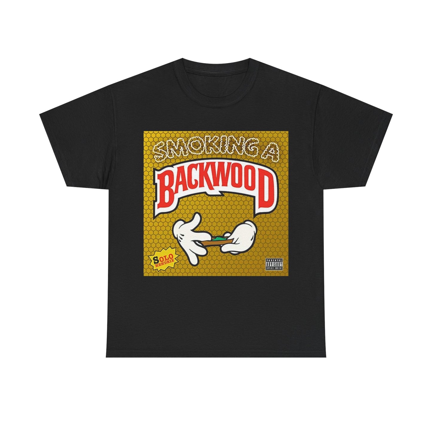 Backwoods Blunt Tshirt Rolling Up 420 Funny Graphic Unisex Heavy Cotton Tee