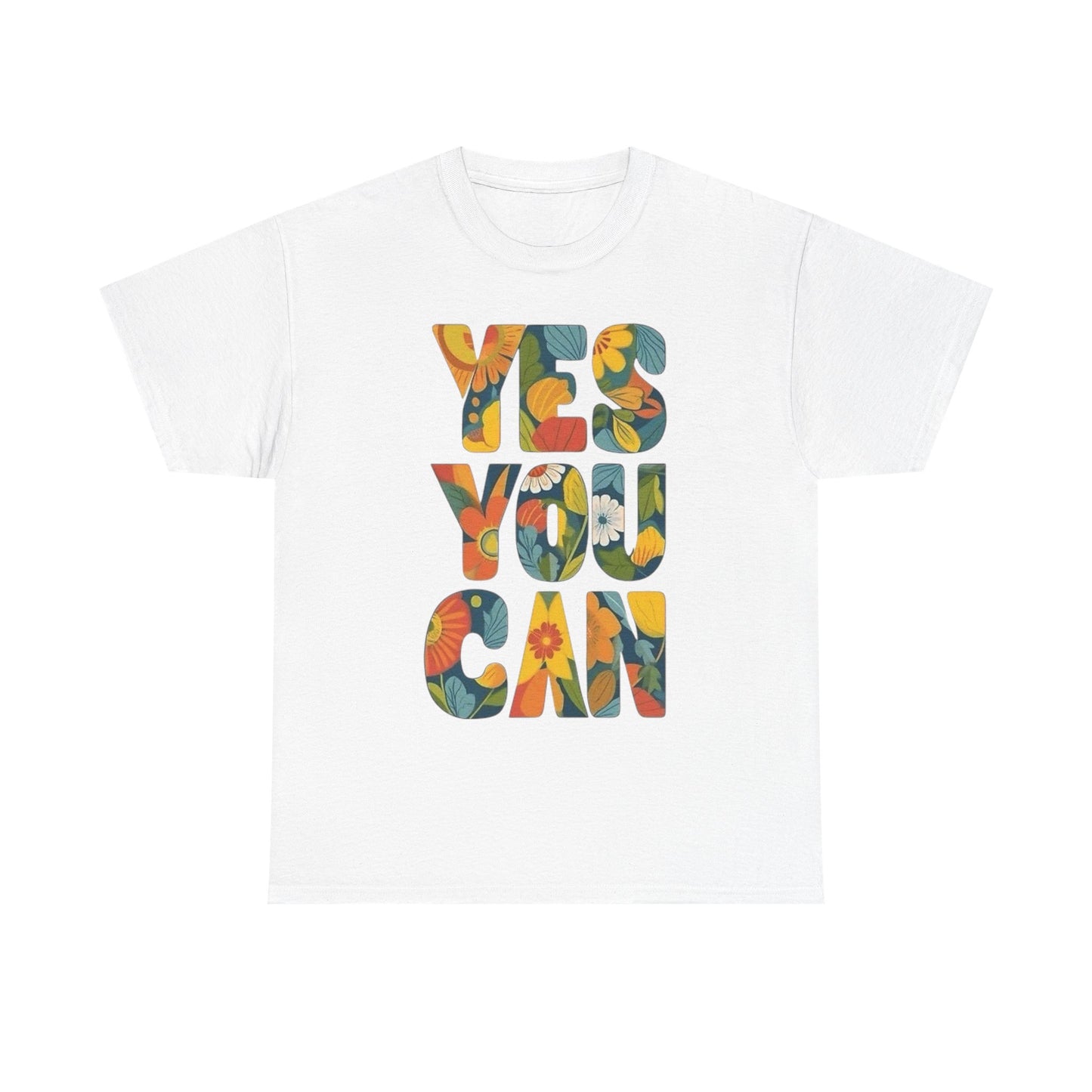 Yes You Can Graphic T Shirt Adult NEW