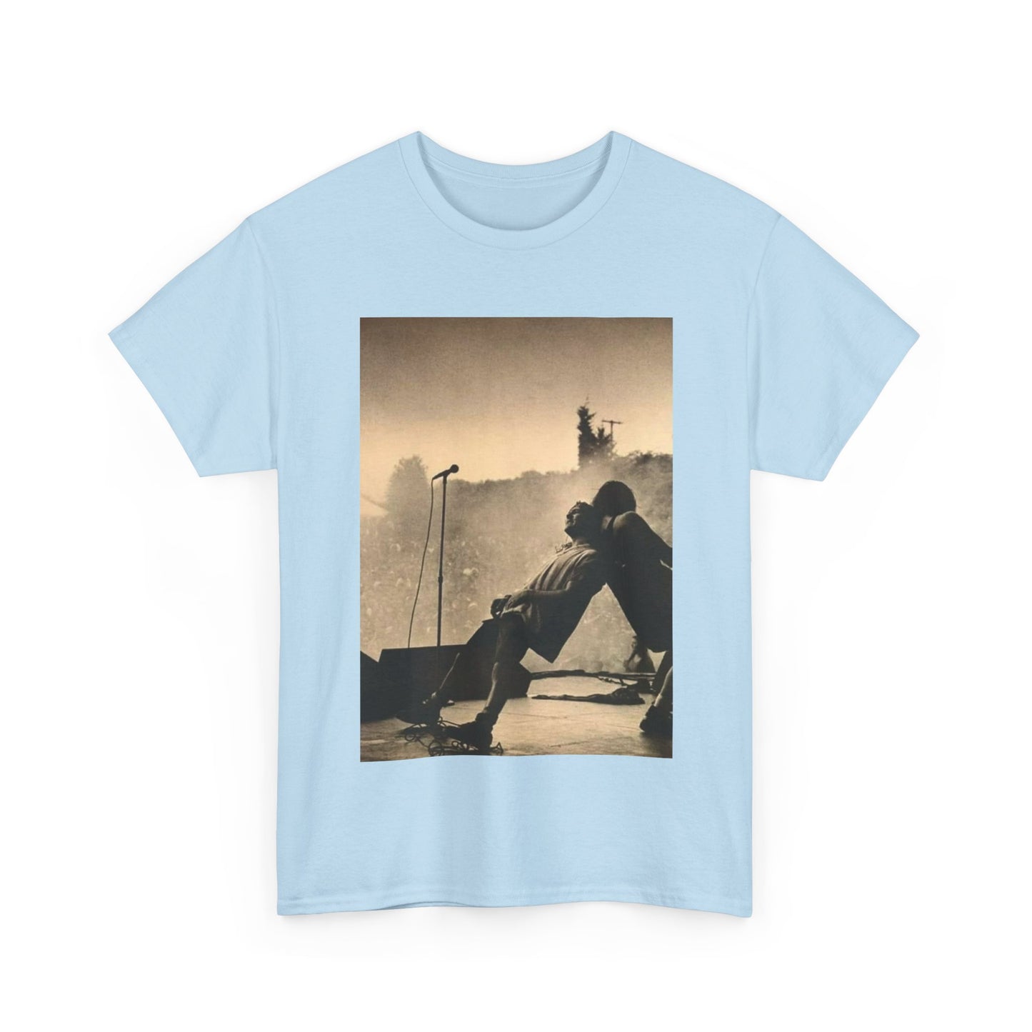 Pearl Jam TShirt vintage grunge stage  photo Unisex Heavy Cotton Tee OFFICIAL