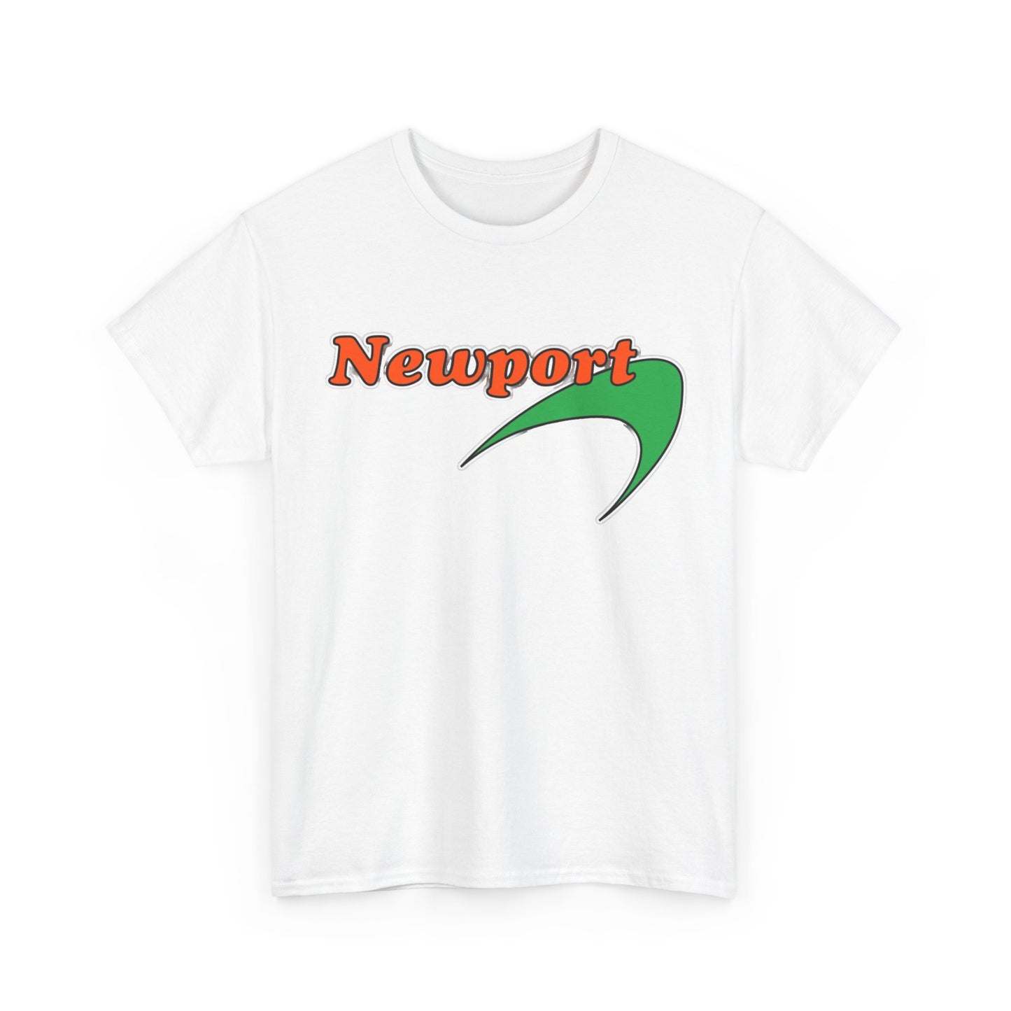 Newport Tshirt Vintage logo Menthol Cigarette 90s retro Unisex Heavy Cotton Tee