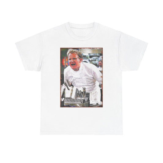 Gordon Ramsey Graphic T Shirt Chef Unisex Heavy Cotton Tee