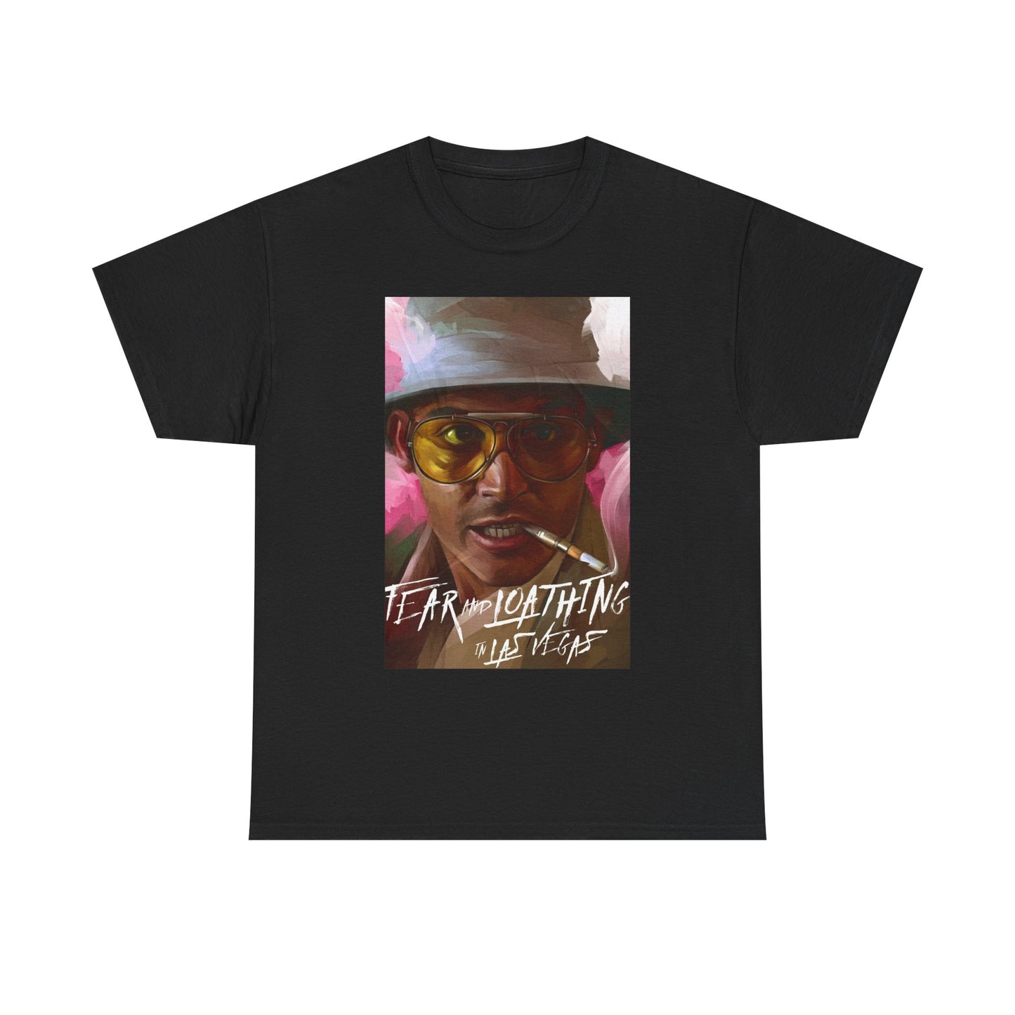 Fear And Loathing Graphic T Shirt Retro Vegas Vintage Unisex Heavy Cotton Tee