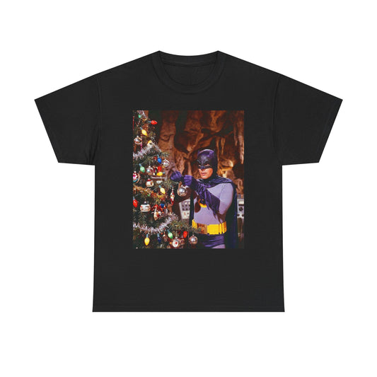 Batman Christmas Graphic T Shirt NEW ADULT TEE VINTAGE