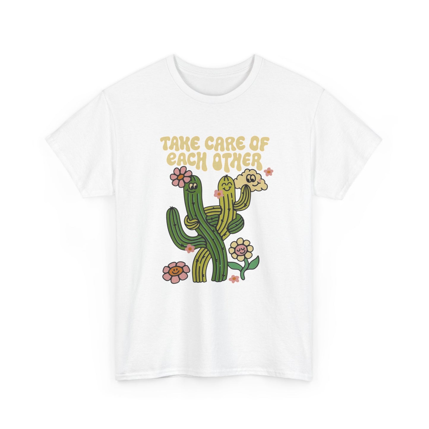 Take Care Of Each other Graphic T Shirt Unisex Heavy Cotton Tee