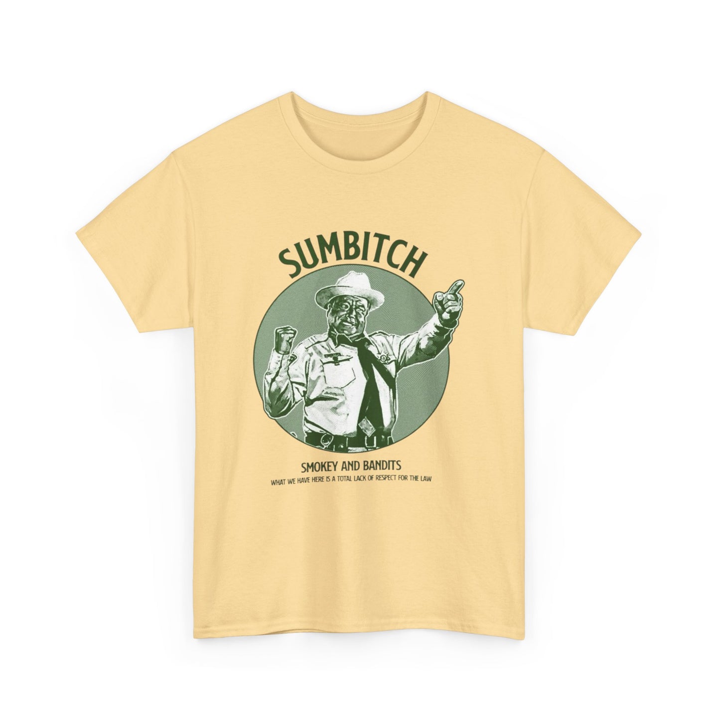 Smokey And The Bandit Funny Graphic T Shirt Unisex Heavy Cotton Tee