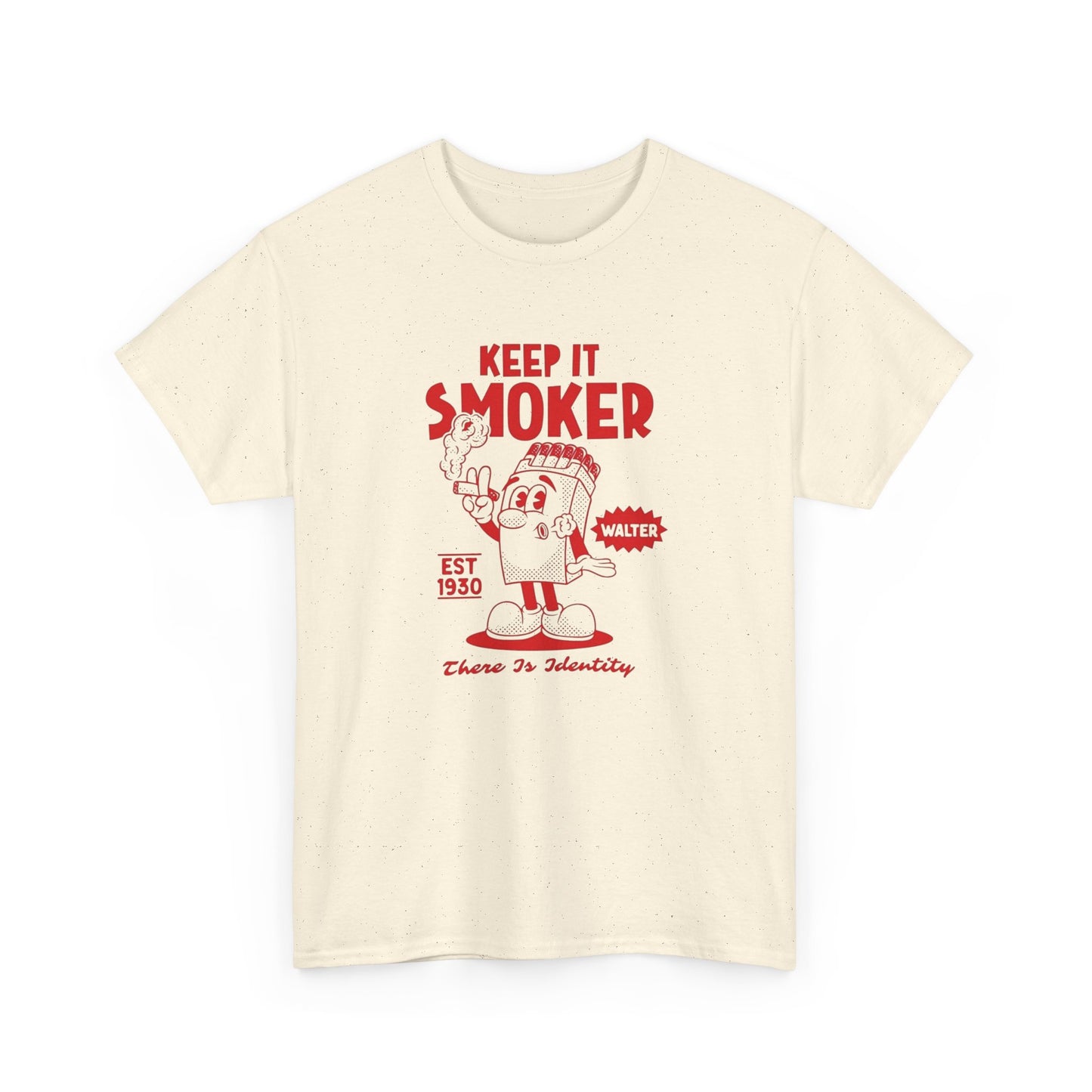 Keep It Smoker Vintage Graphic T-Shirt Comfy Cotton Tee Brand NEW