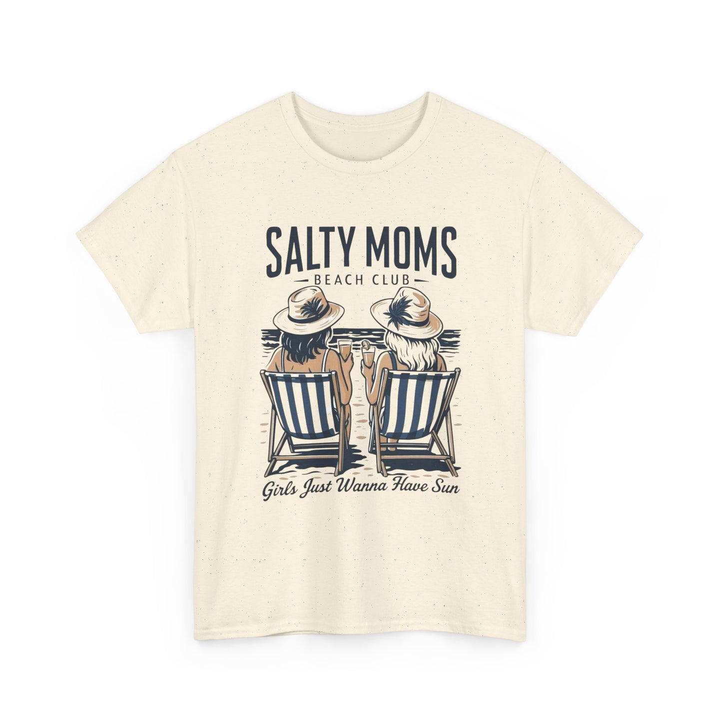 Salty Moms Beach Club Graphic T Shirt NEW ADULT