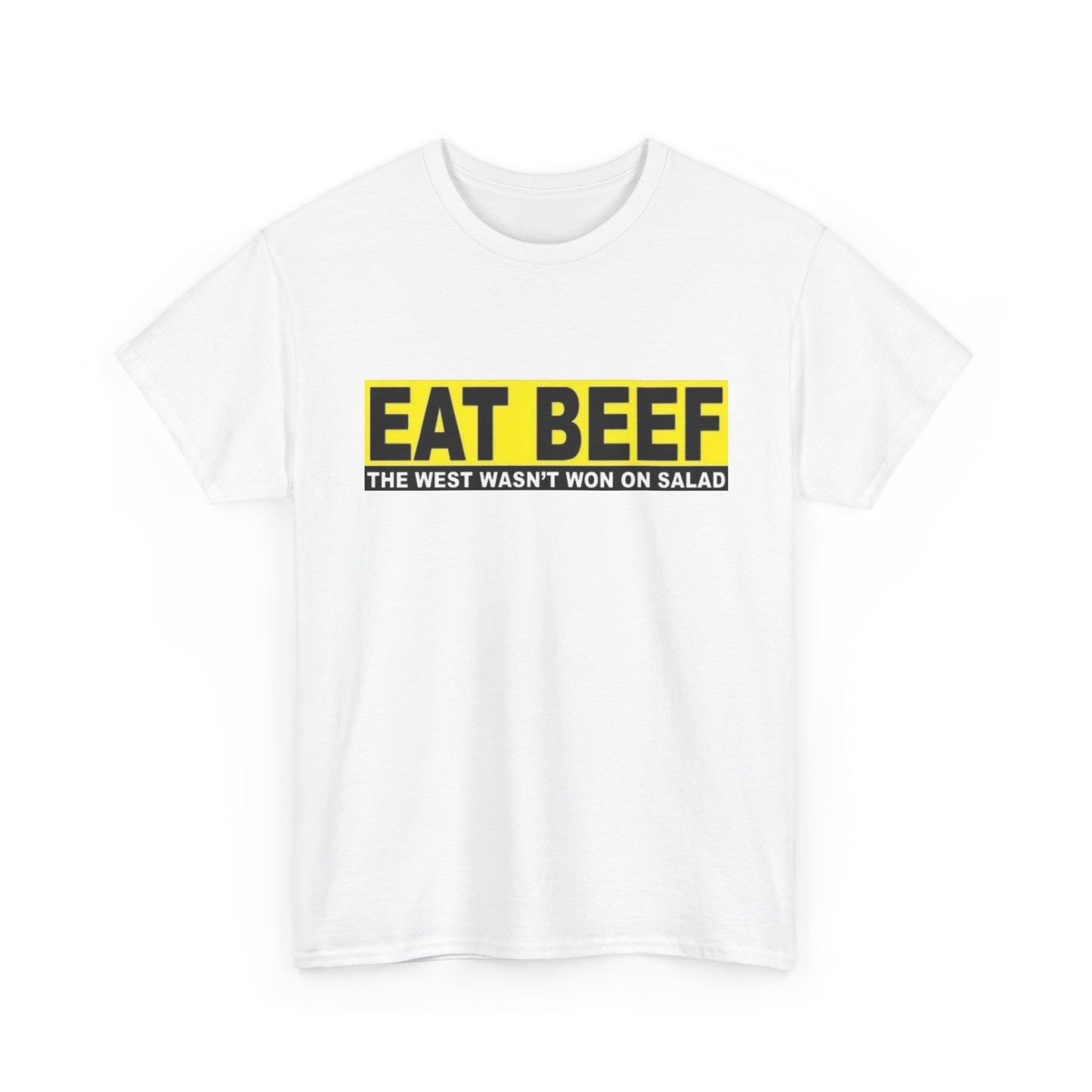 Eat Beef Tshirt Support Farmers Cattle Farms Animals Cows Steak Unisex Heavy