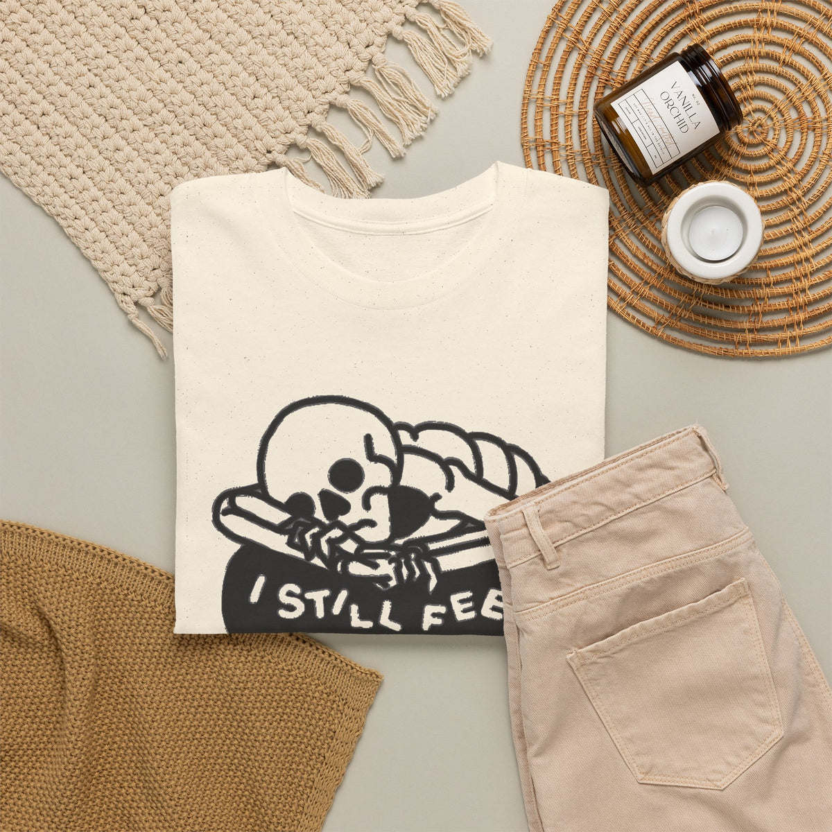 I Still Feel A Bit Messed Up Life Graphic Retro T-Shirt Men's Tee