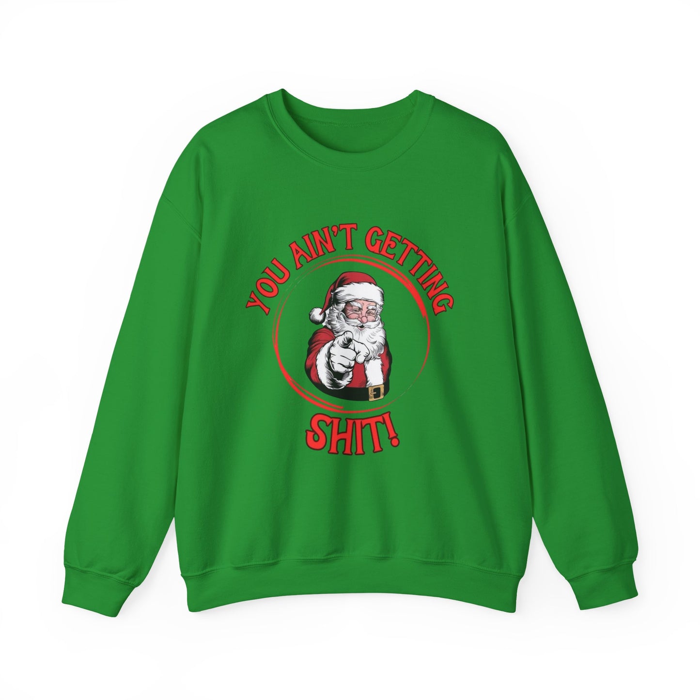 Funny Santa Christmas Sweater NEW Unisex Heavy Blend™ Crewneck Sweatshirt