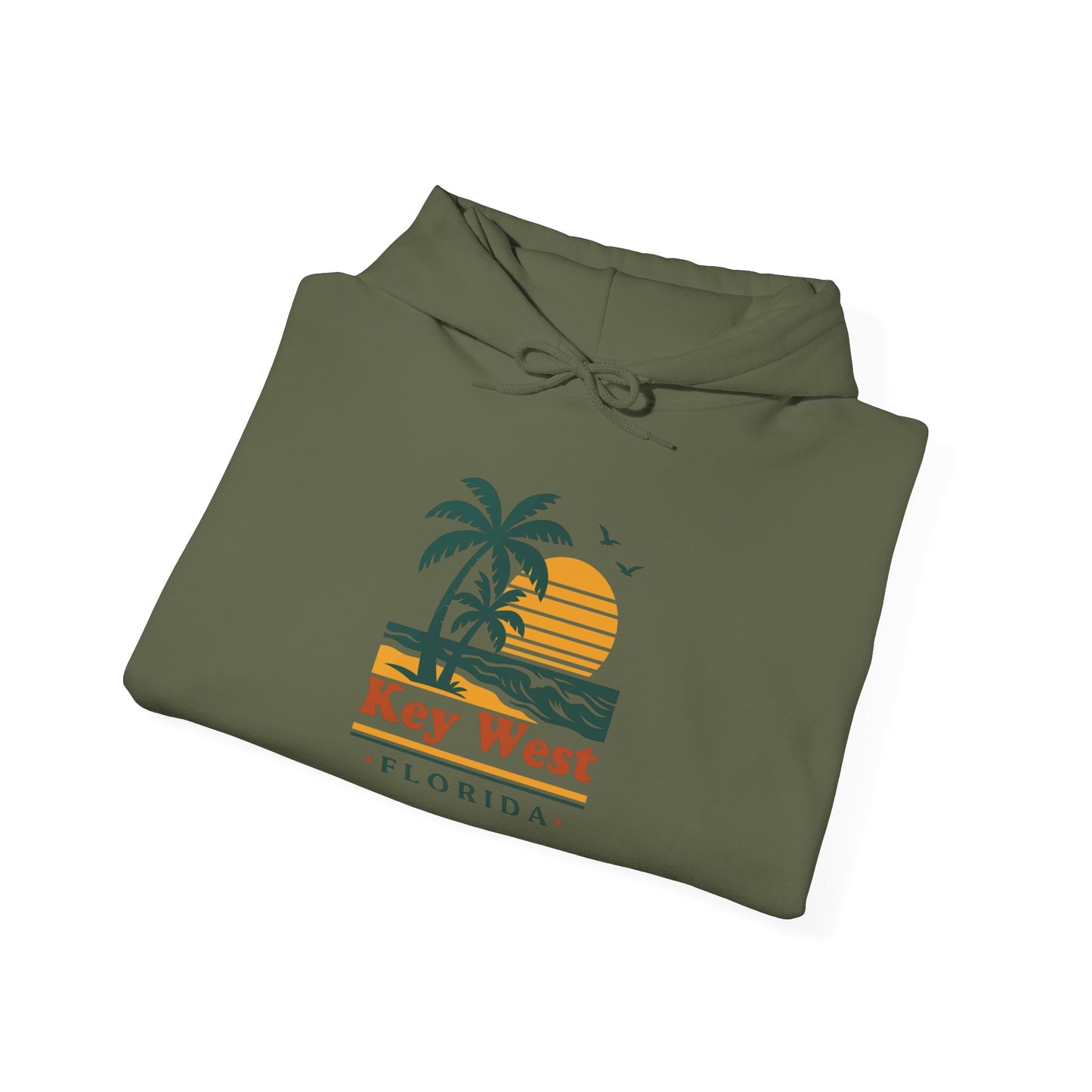 Key West Florida Graphic Hoodie Heavy Blend Sweatshirt NEW