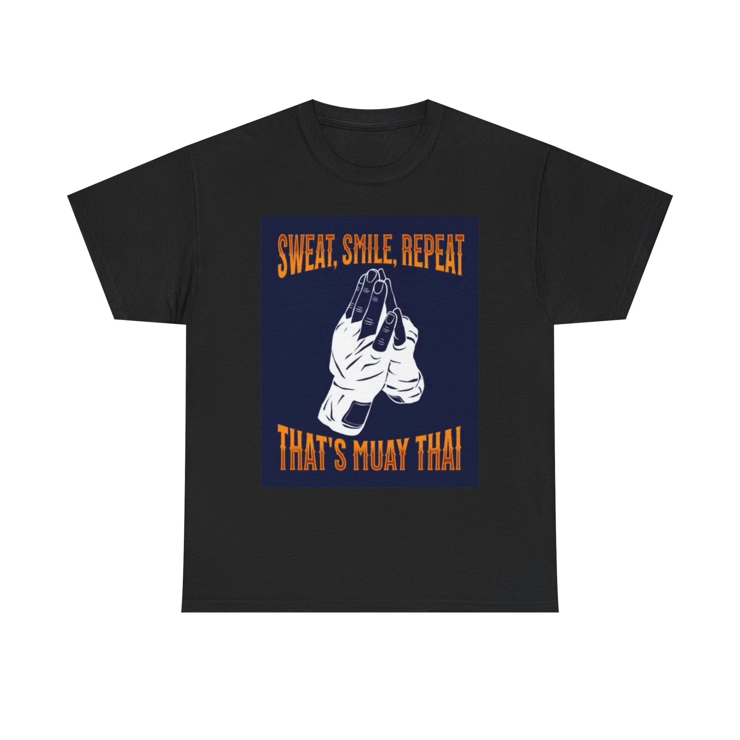 Muay Thai Graphic T Shirt Gym Gear Fighting Unisex Heavy Cotton Tee