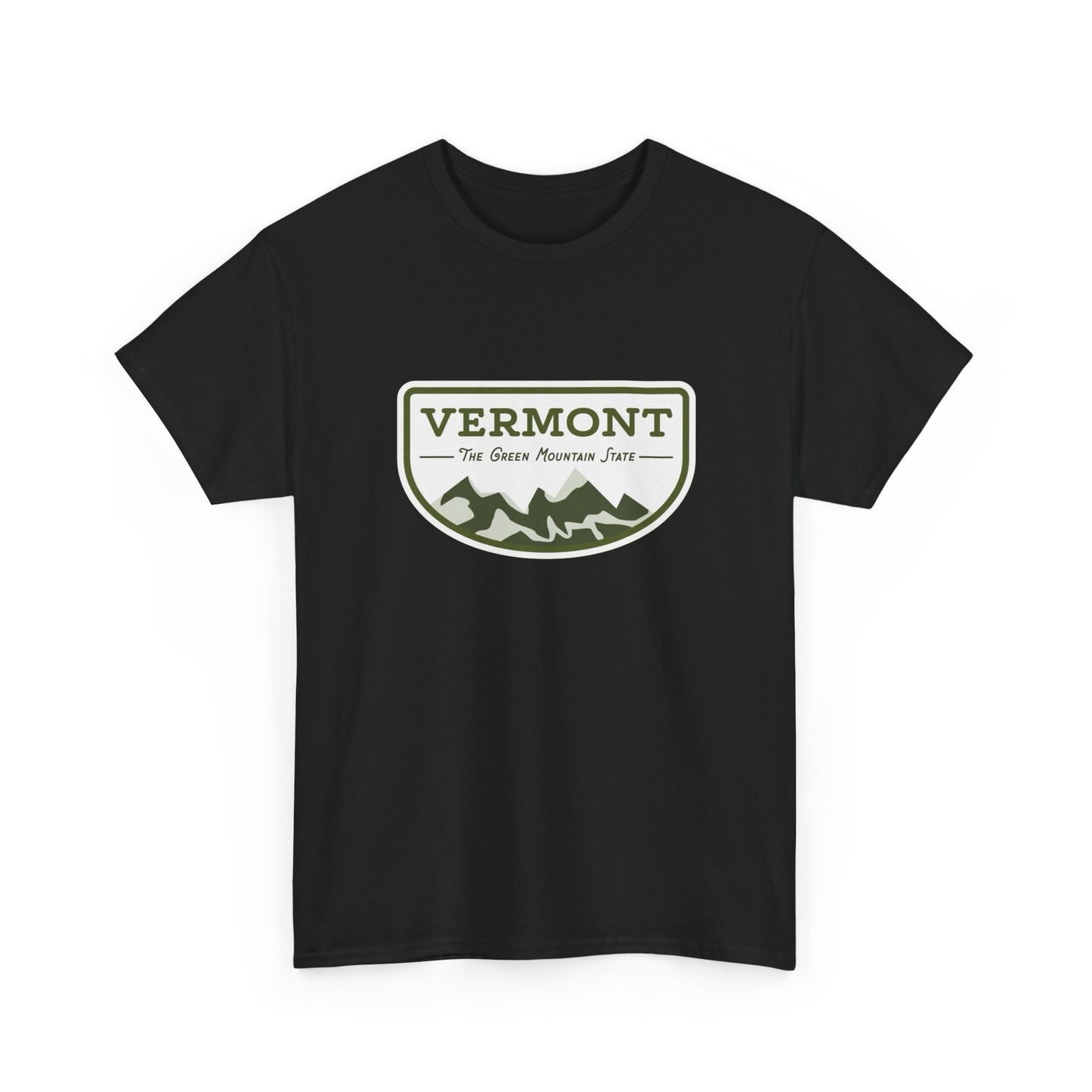 Vermont Graphic T Shirt Heavy Cotton Tee
