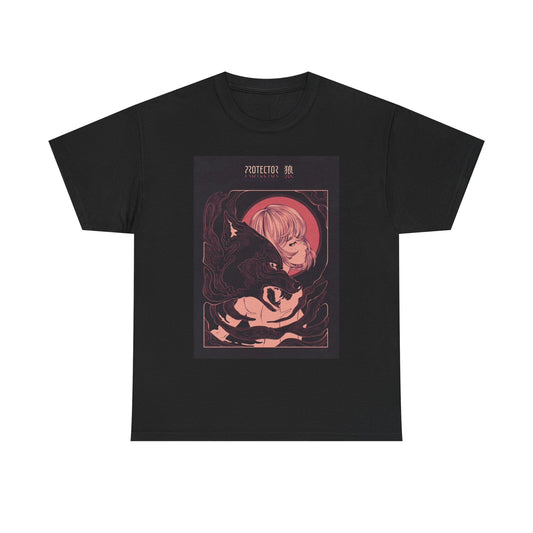 Waifu Anime T-shirt Girl Graphic Cartoon Retro Gaming Unisex Heavy Tee Gamer 31