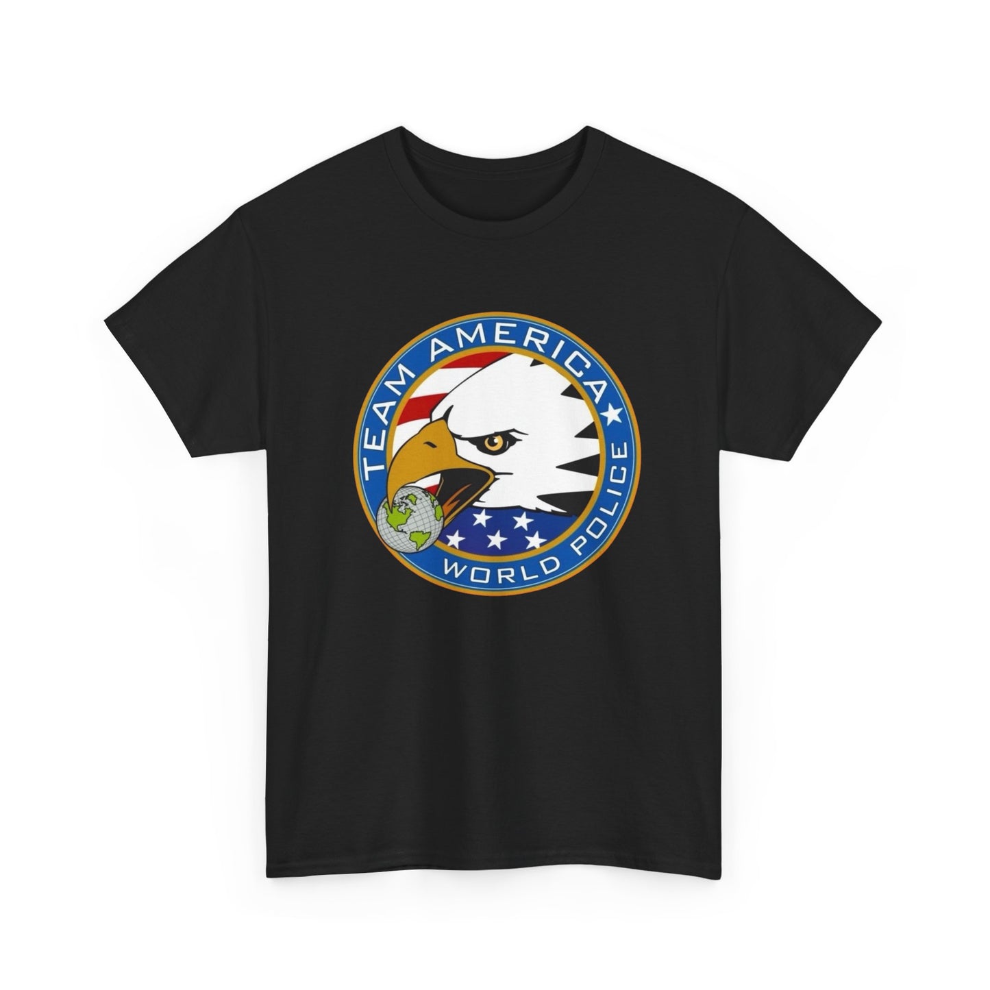 Team America World Police Graphic T Shirt NEW Unisex Heavy Cotton Tee