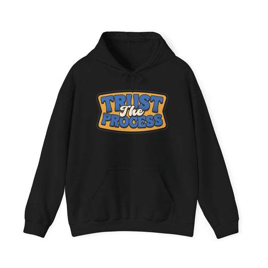 Trust The Process Graphic Hoodie Unisex Heavy Blend™ Hooded Sweatshirt