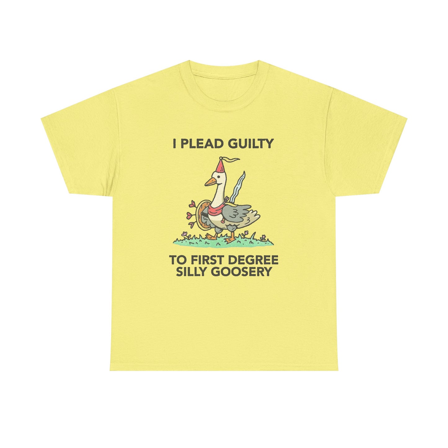 First Degree Silly Goosery Funny Graphic T Shirt NEW ADULT TEE VINTAGE