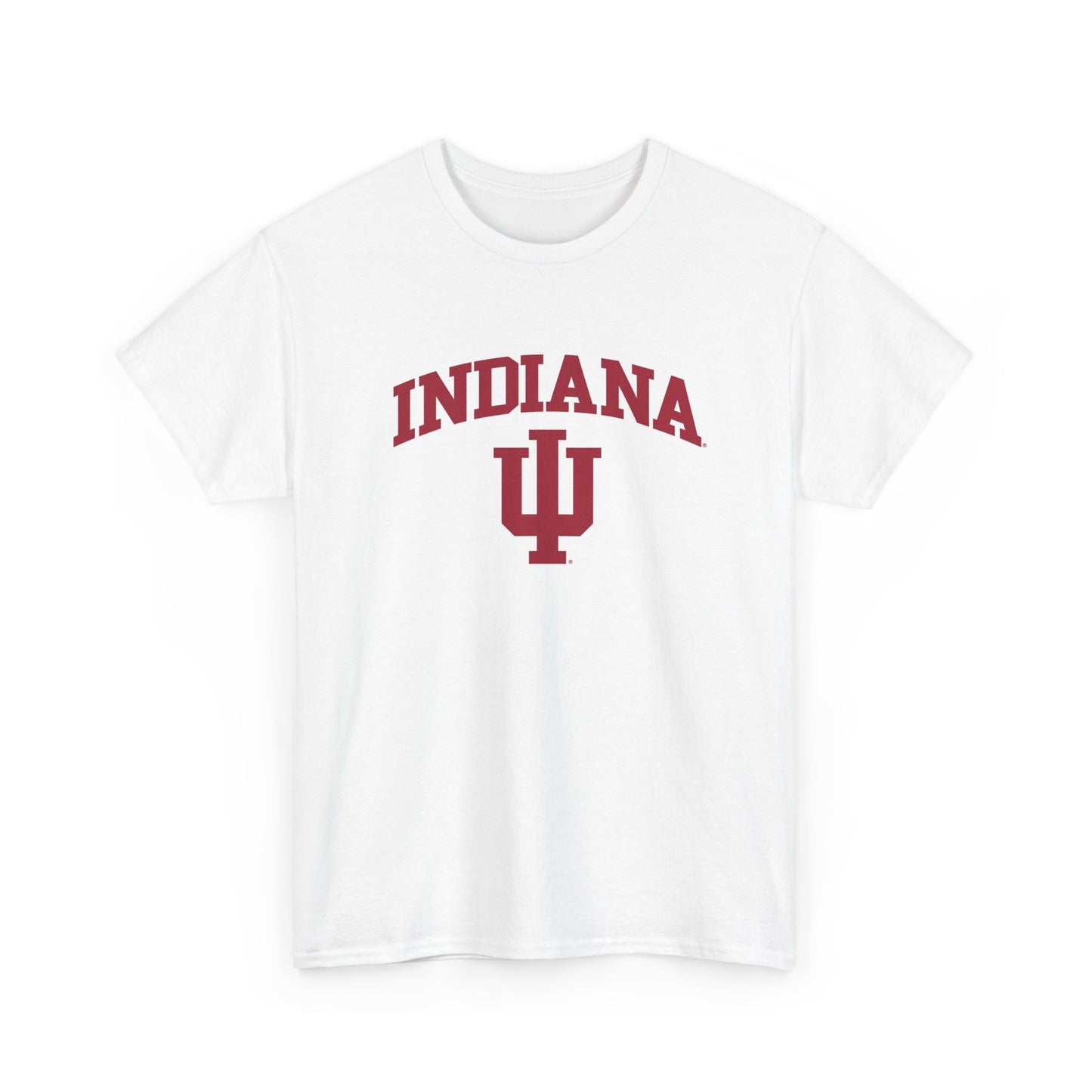 Indiana Graphic State Logo BRAND NEW Apparel T Shirt Unisex Heavy Cotton Tee