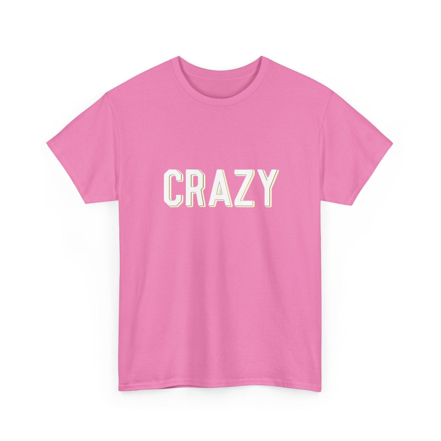Crazy Graphic T Shirt Unisex Heavy Cotton NEW Tee