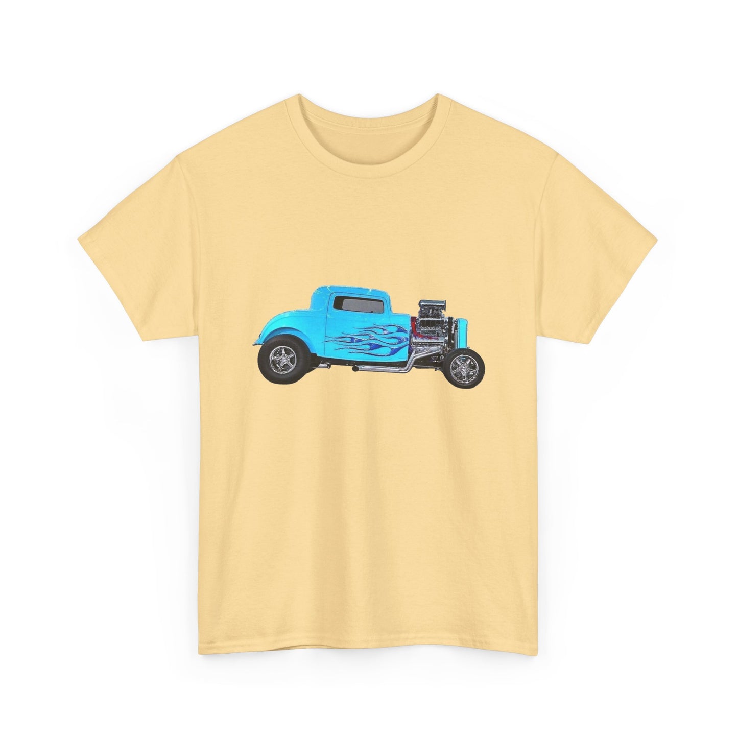 32 Ford Classic Hotrod Graphic T Shirt Unisex Heavy Cotton Tee NEW