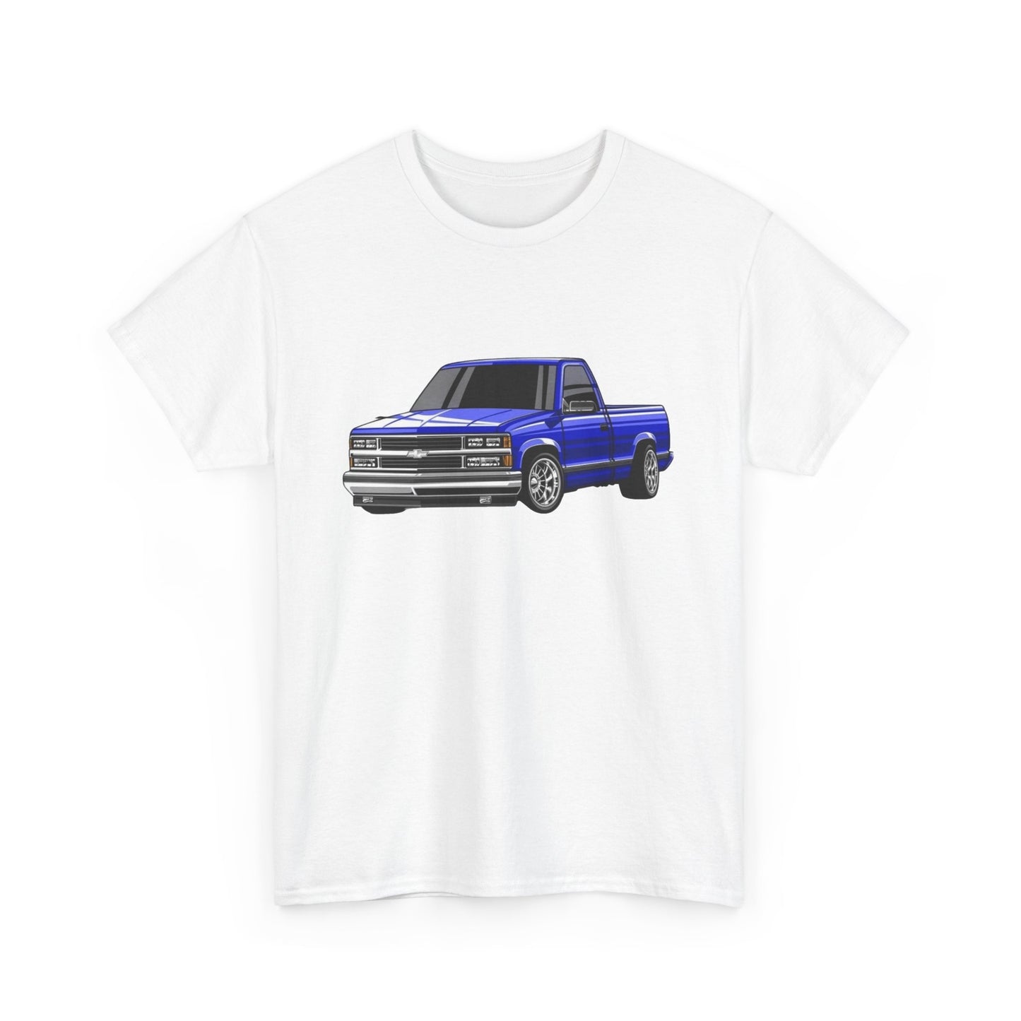 Chevy OBS Pickup 90s Graphic T Shirt Unisex Heavy Cotton Tee NEW