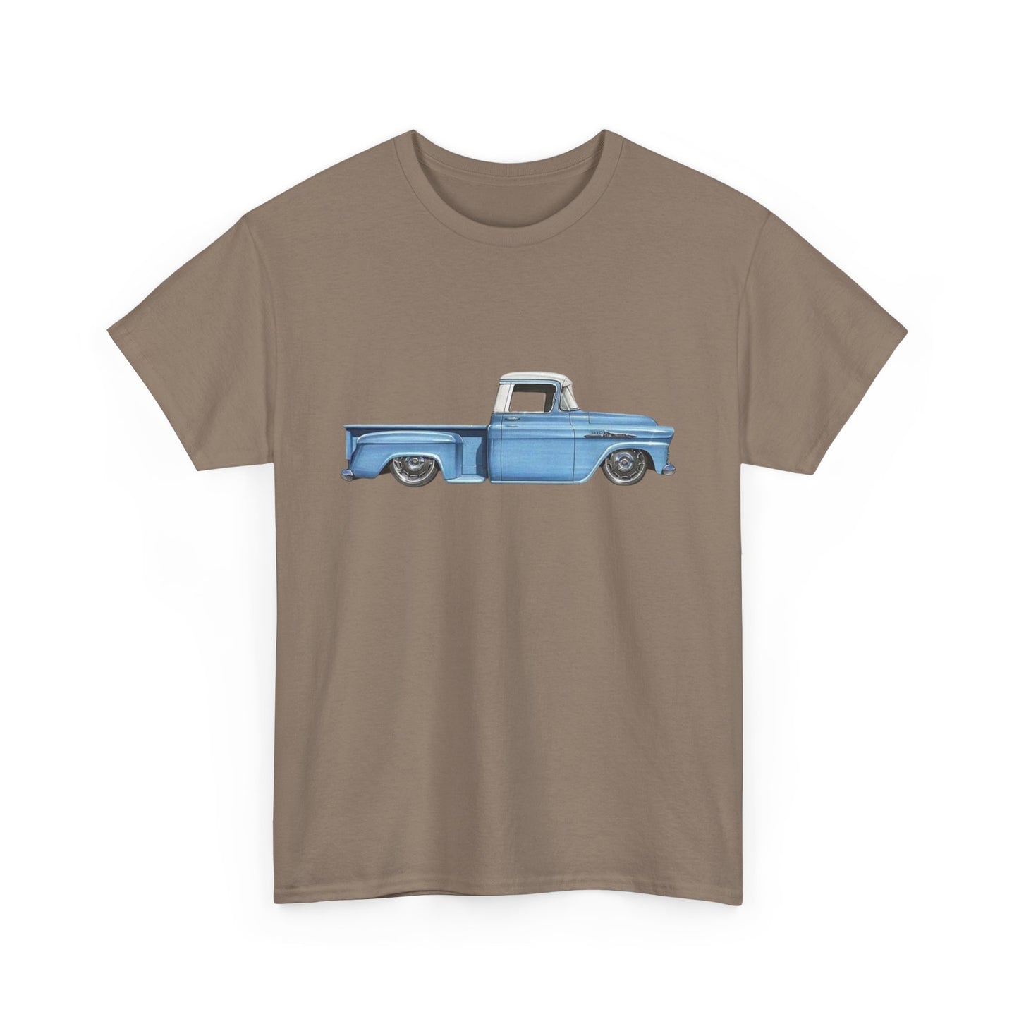 Vintage Chevrolet Pickup 60's Graphic T Shirt Unisex Heavy Cotton Tee NEW
