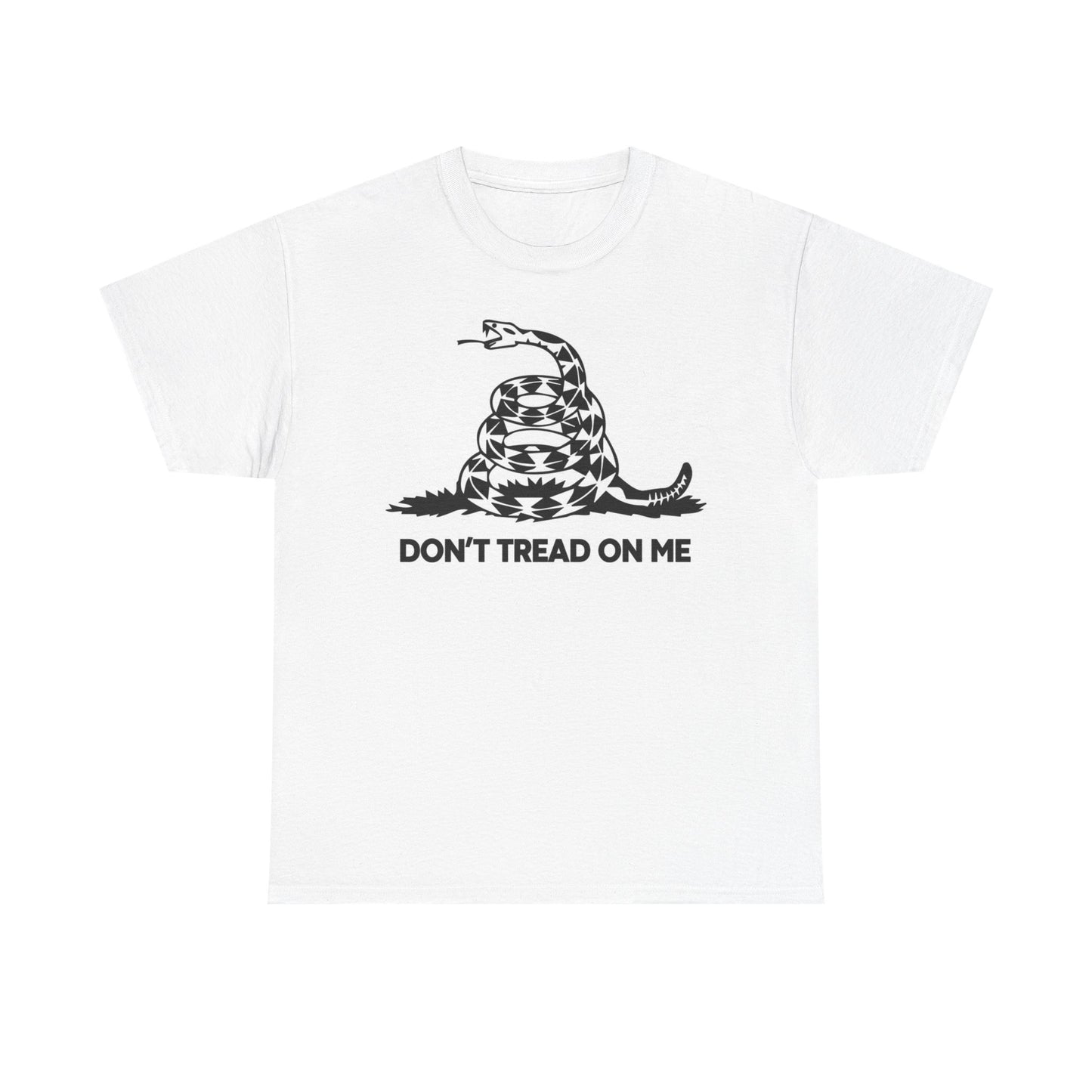 Dont Tread On Me Graphic T Shirt Flag Unisex Heavy Cotton Tee