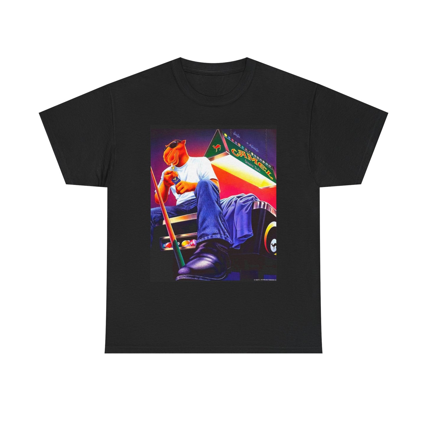 Joe Camel Cigarette Shirt BRAND NEW Apparel Unisex Heavy Cotton Tee