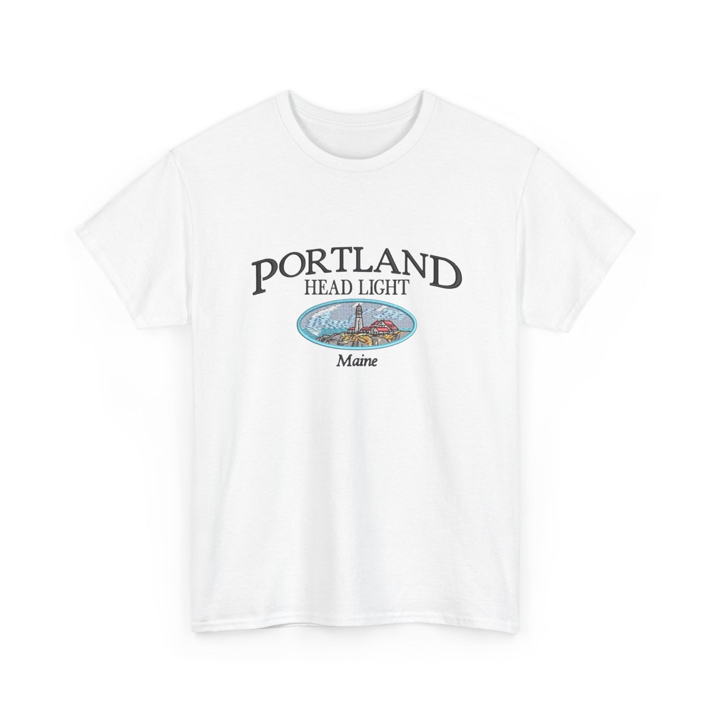 Portland Maine Graphic T Shirt NEW Unisex Heavy Cotton Tee