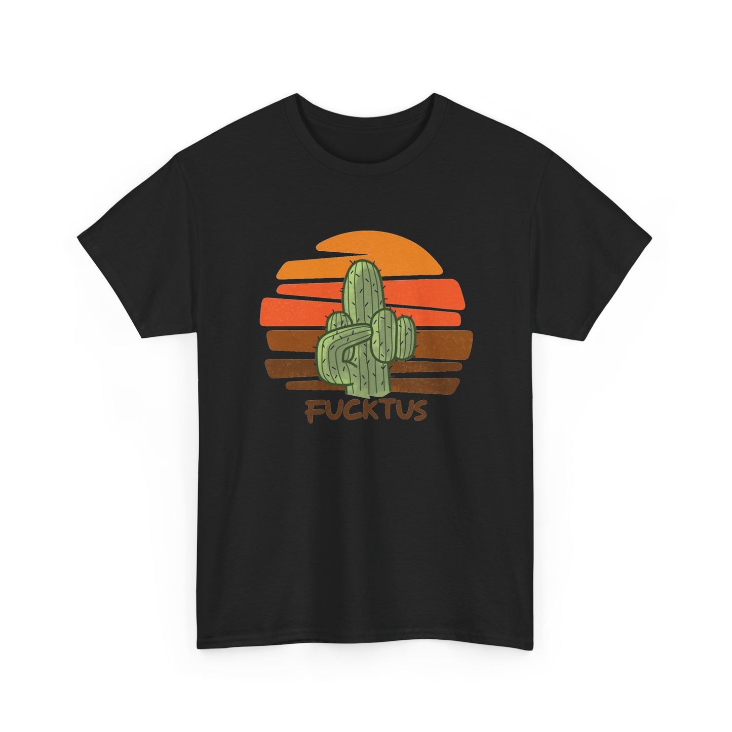 Funny Cactus Jokes Humor Graphic T Shirt Men's Heavy Cotton Tee