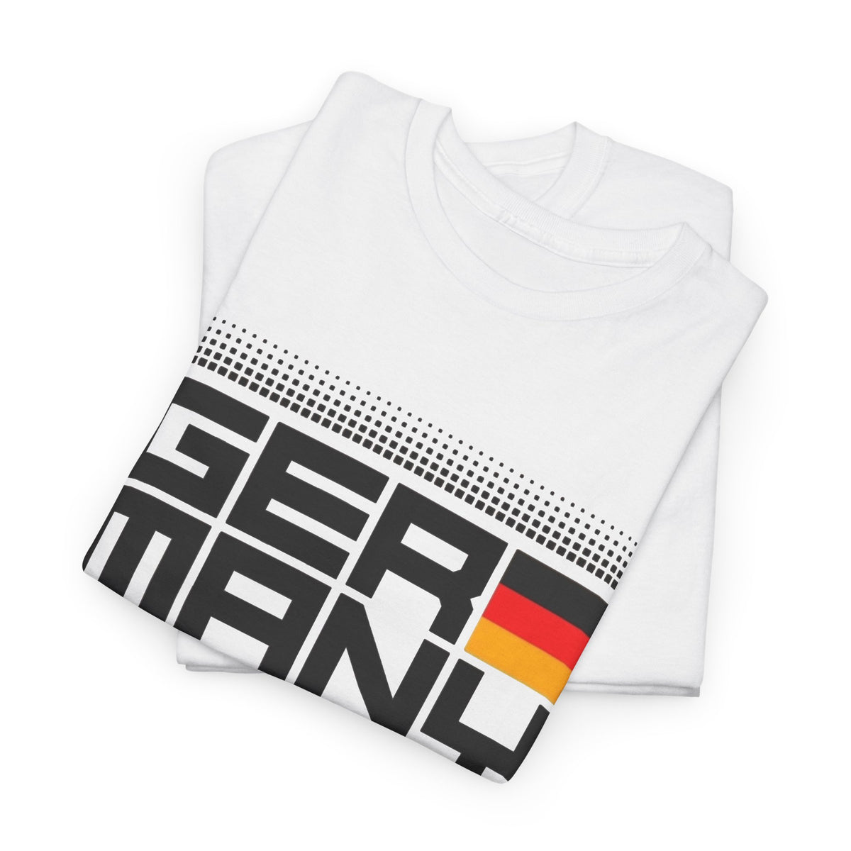 Germany Graphic T Shirt Men's Classic Flag Retro Heavy Cotton Tee