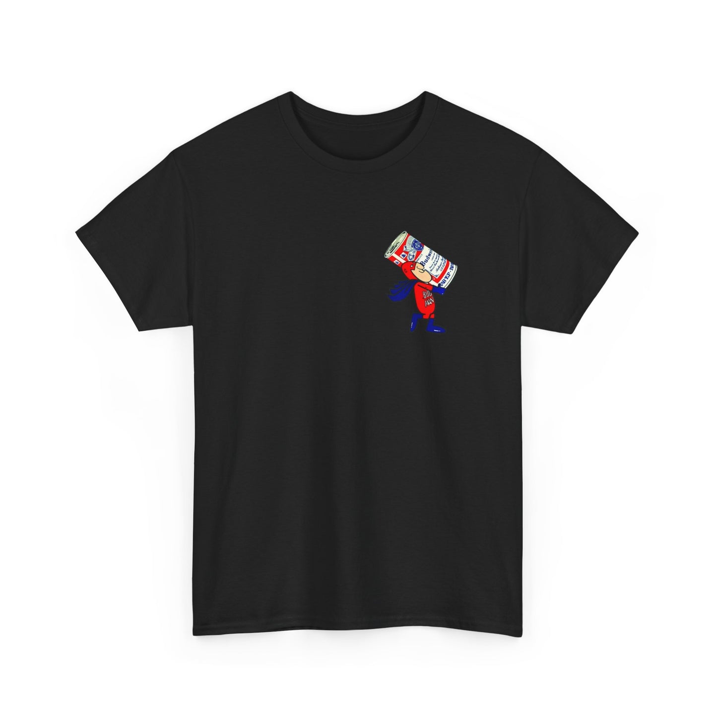 Budman Vintage Beer Graphic T Shirt Unisex Heavy Cotton Tee