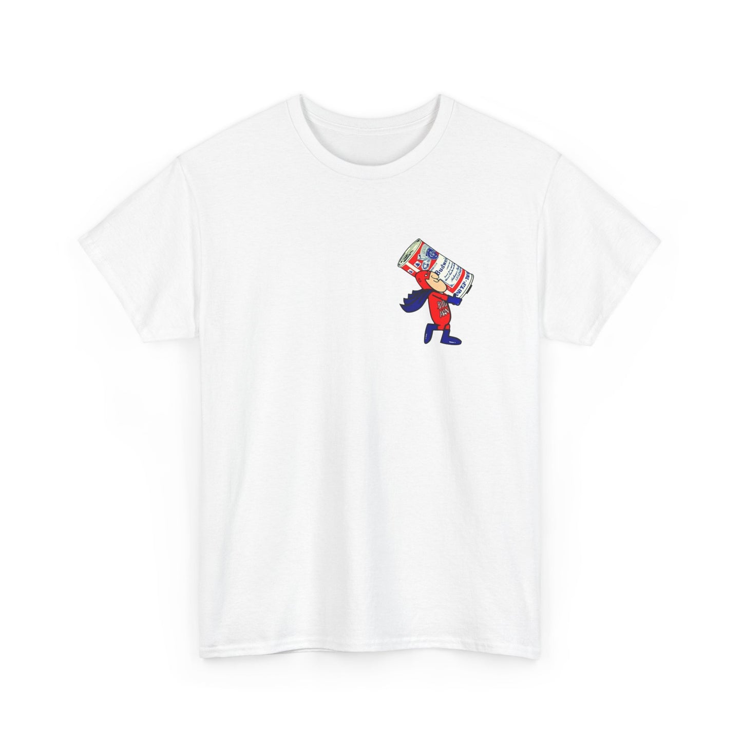 Budman Vintage Beer Graphic T Shirt Unisex Heavy Cotton Tee
