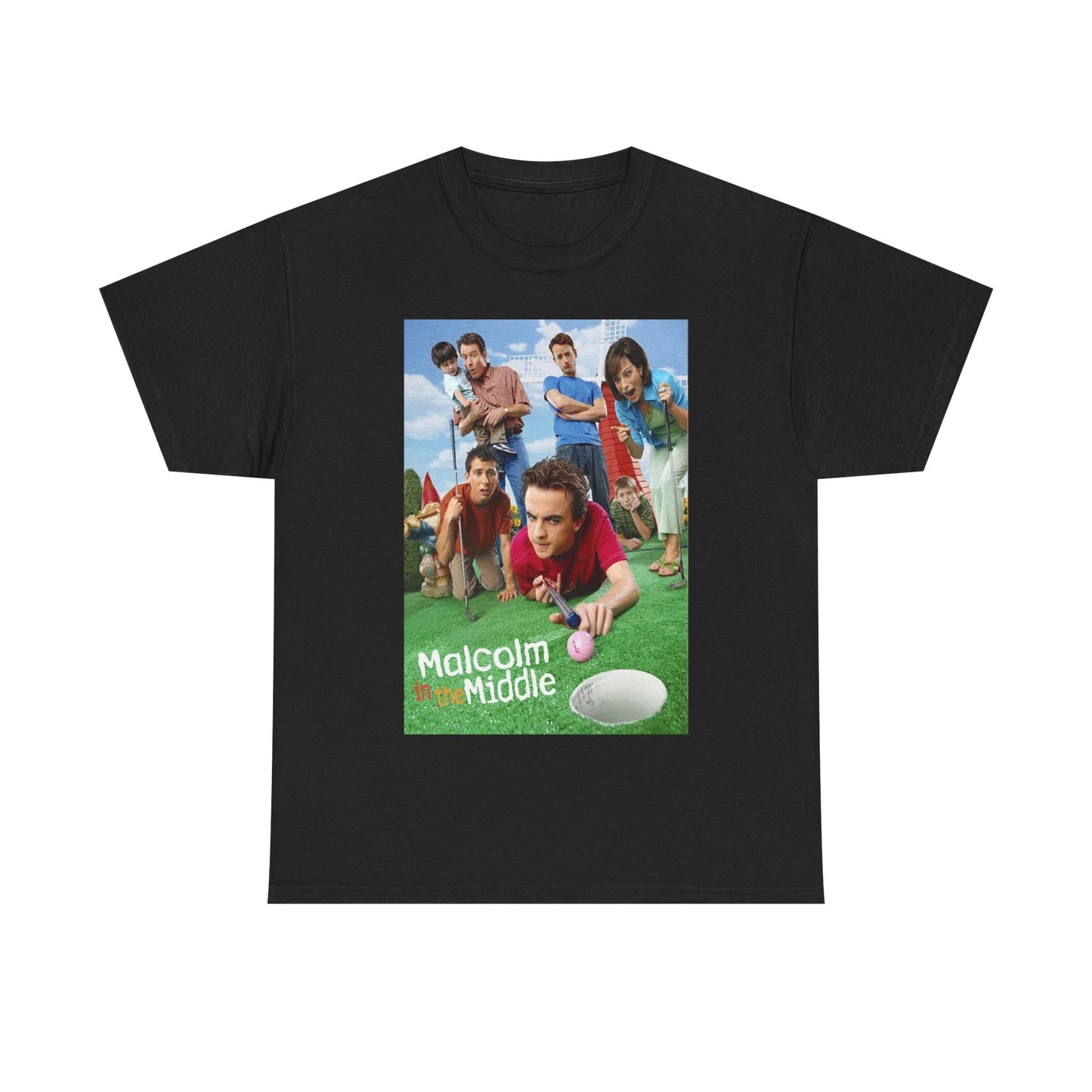 Malcom In The Middle Shirt Retro Tv Series Comedy Unisex Heavy Cotton Tee