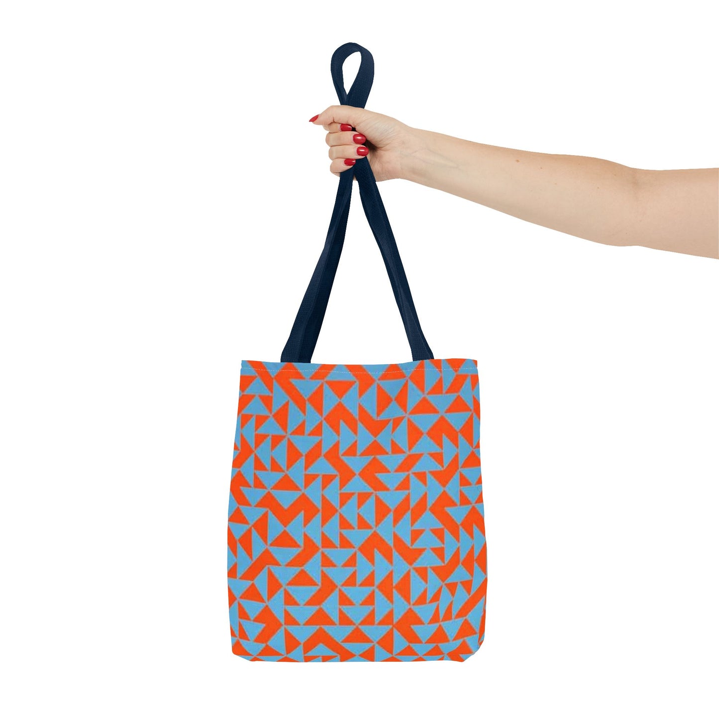 Orange And Blue BRAND NEW Modern Purse - Pocketbook - Travel Tote Bag (AOP)