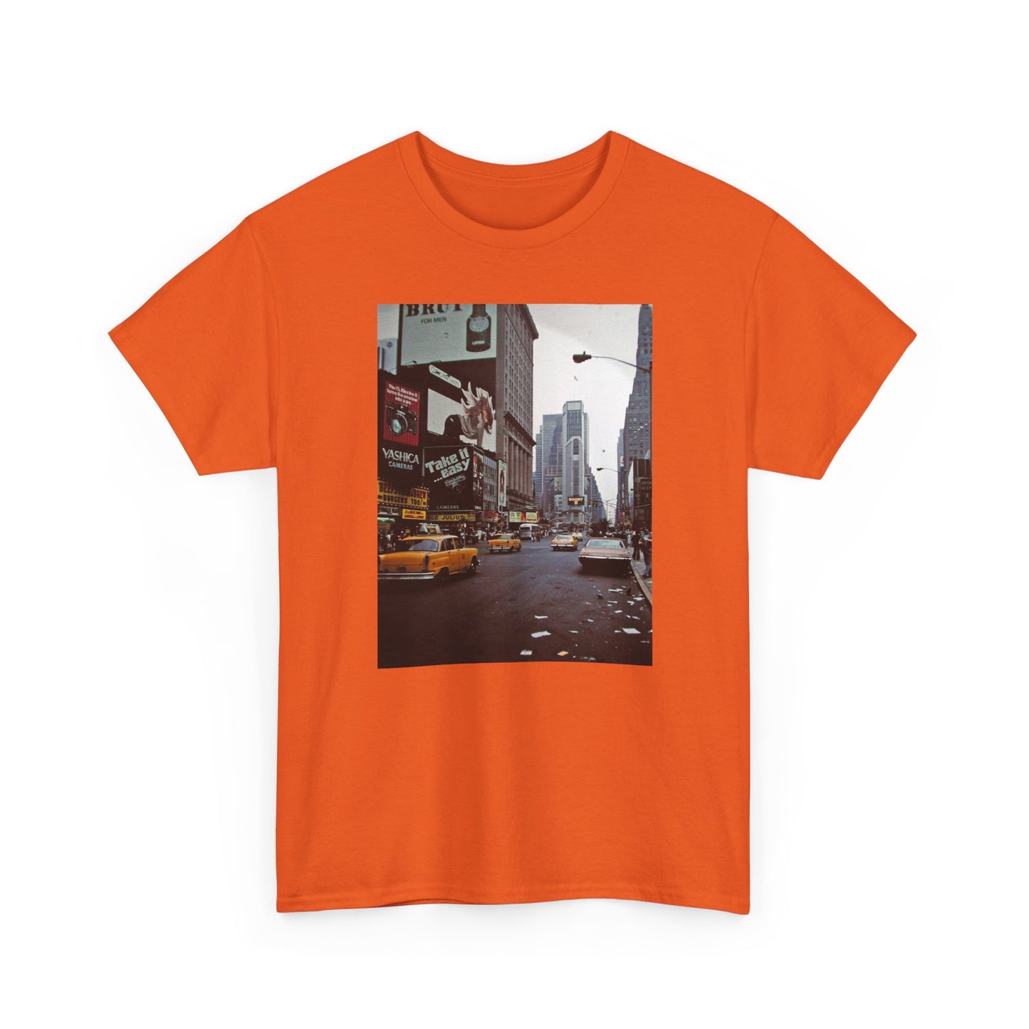 New York retro vintage supreme style Heavy Cotton Tee