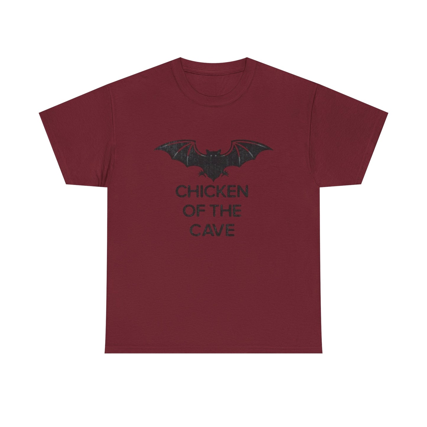 Chicken Of The Cave Anchorman Funny Graphic T Shirt Unisex Heavy Cotton Tee