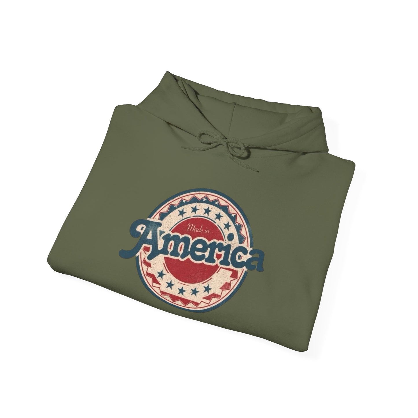 America Retro USA Freedom Graphic Hoodie Unisex Heavy Blend™ Hooded Sweatshirt