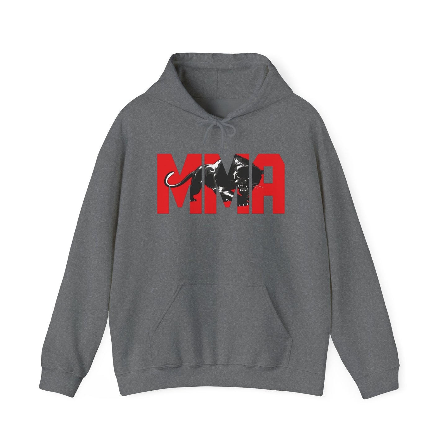 MMA Black Panther Graphic Hoodie Unisex Heavy Blend™ Hooded Sweatshirt