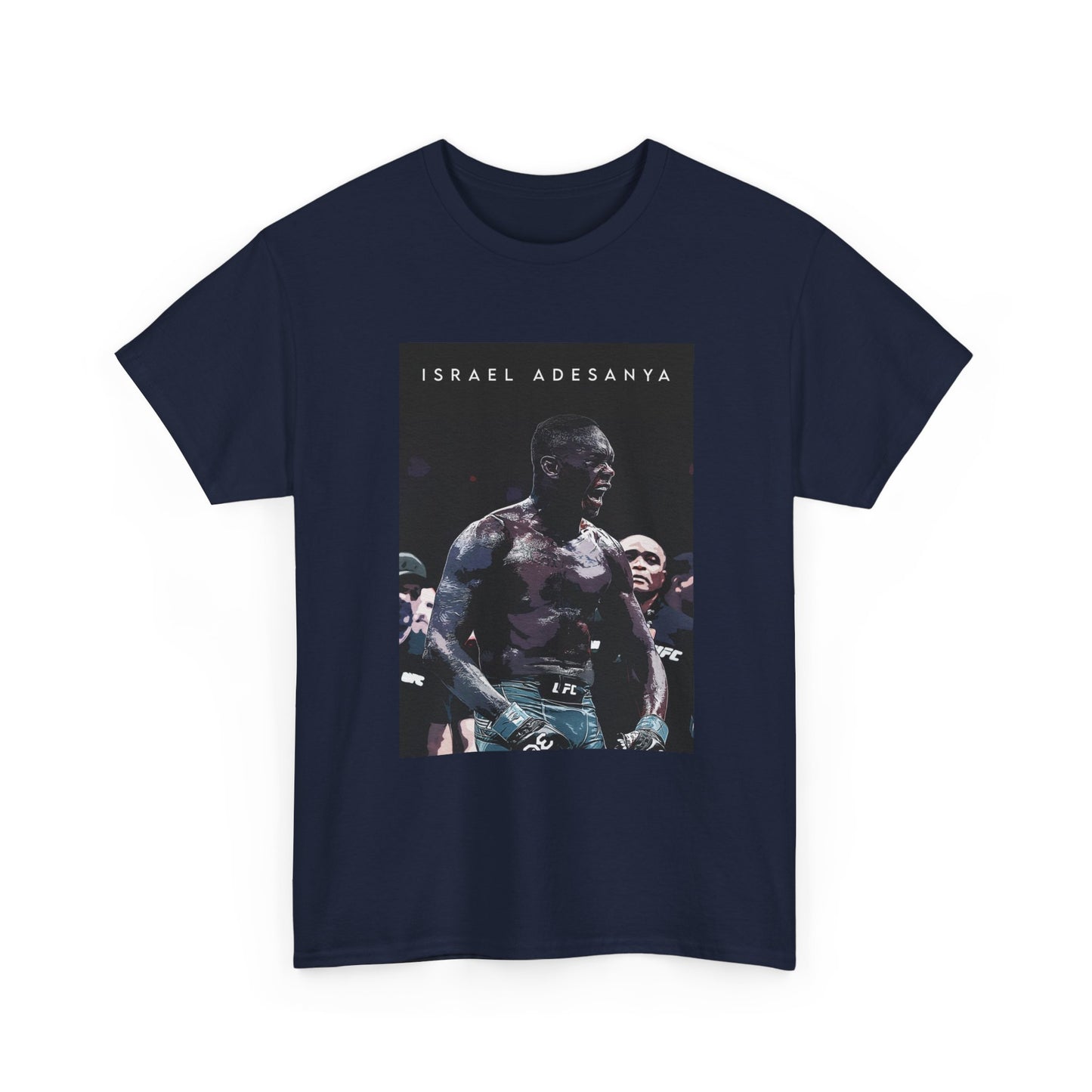 Israel Adesanya Tshirt Poster MMA UFC Merch Champ Graphic Unisex Heavy Cotton