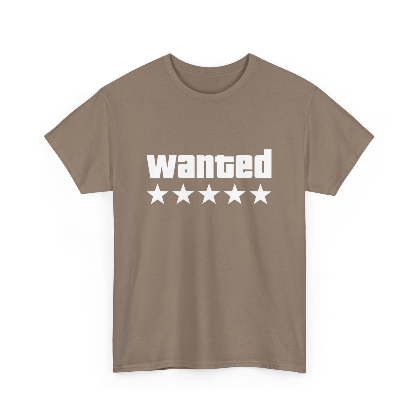 Wanted Five Stars GTA Graphic T Shirt NEW ADULT