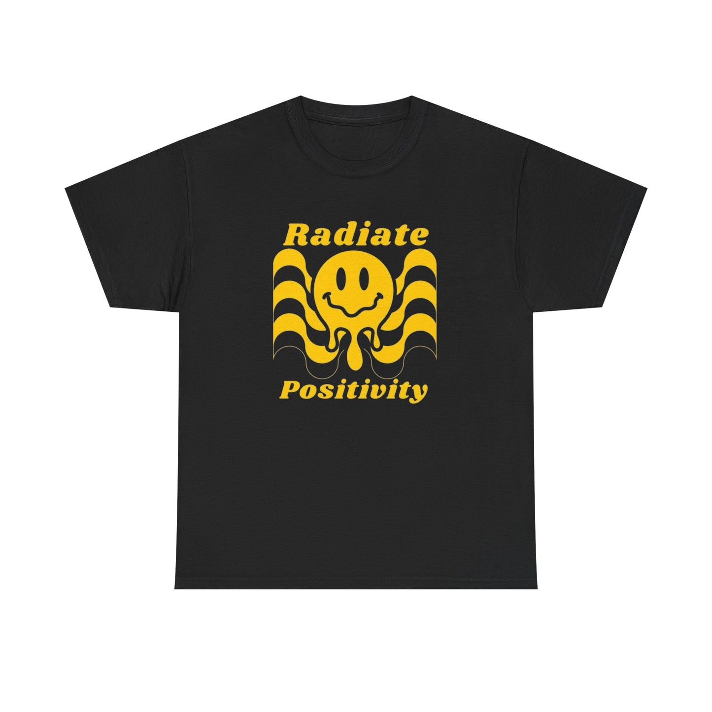 Radiate Positivity Graphic T Shirt NEW Adult Tee