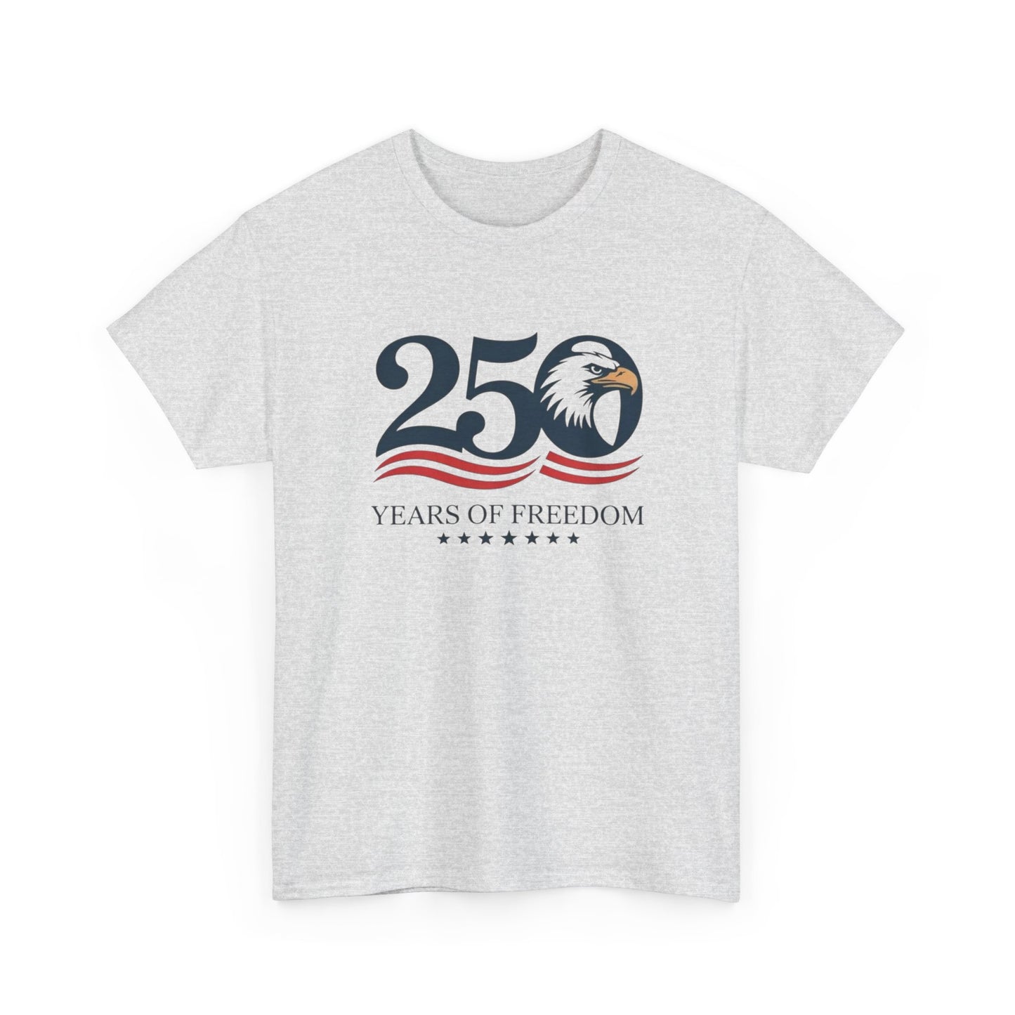 America 250 Years Of Freedom Graphic T Shirt Adult New Tee