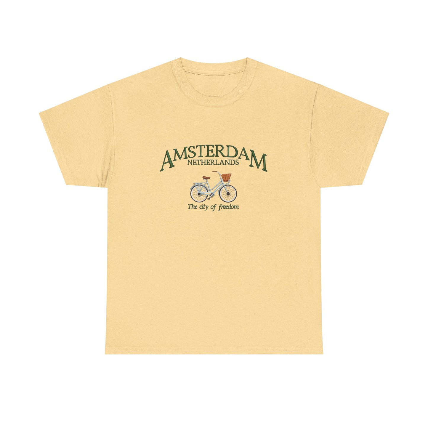 Amsterdam Netherlands Graphic T Shirt NEW Unisex Heavy Cotton Tee