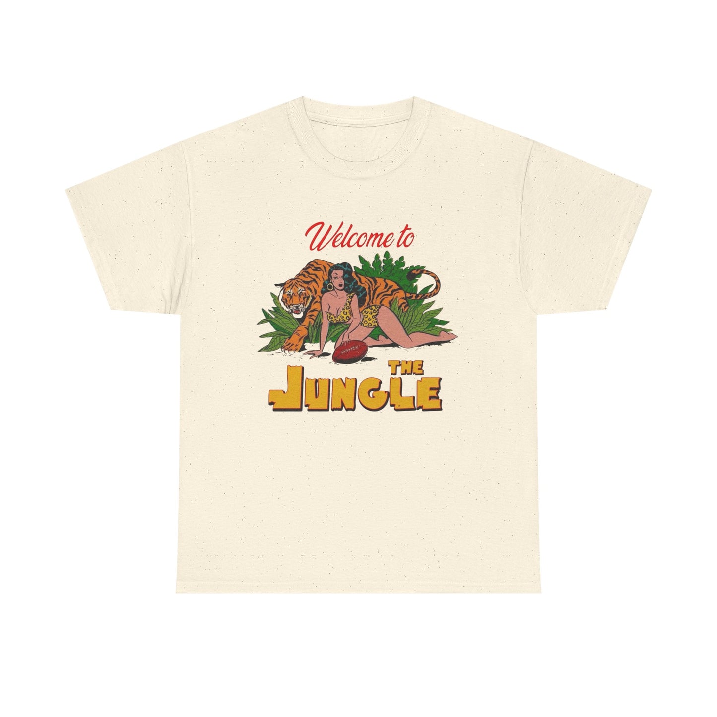 Welcome To The Jungle Graphic T Shirt Unisex Heavy Cotton Tee NEW Gift