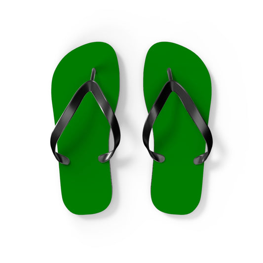 Green Flip Flops, Sandals Slides, Summer Footwear, Brand New