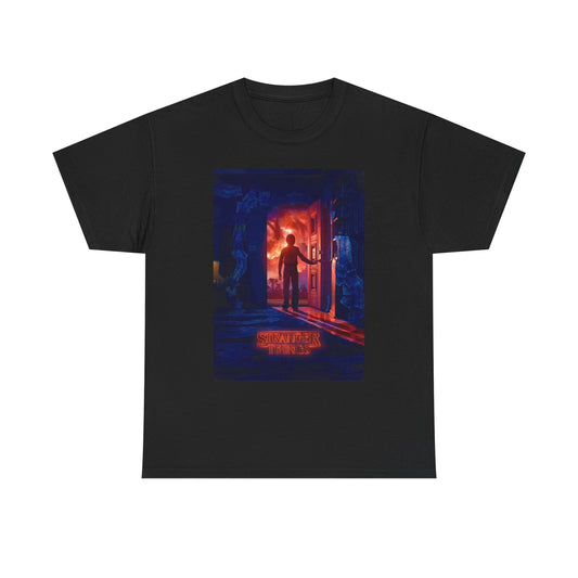 Stranger Things Graphic T Shirt Retro Poster Vintage Unisex Heavy Cotton Tee